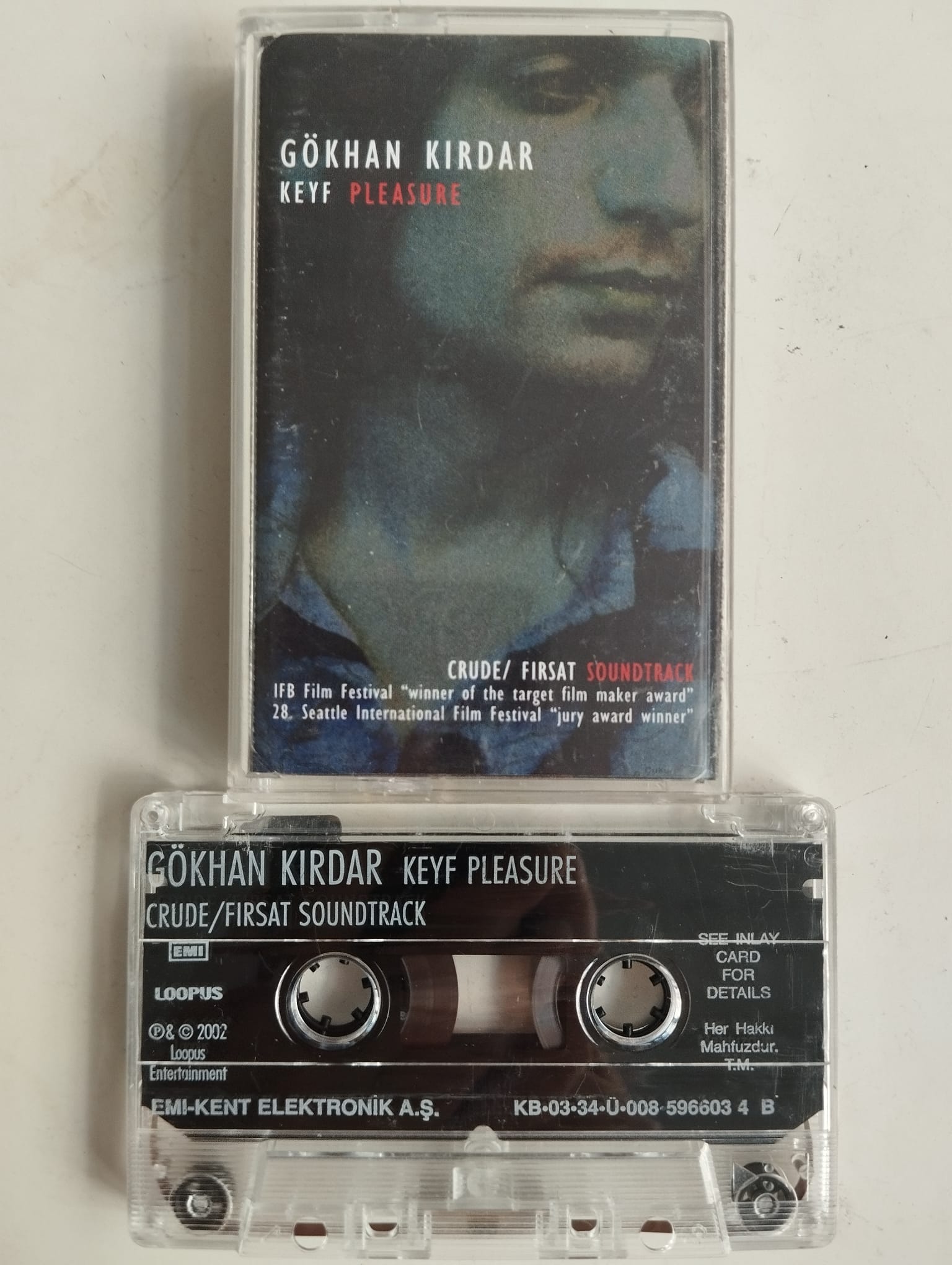 Gökhan Kırdar – Keyf / Pleasure (Soundtrack) - 2002 Türkiye Basım 2. El Kaset Albüm