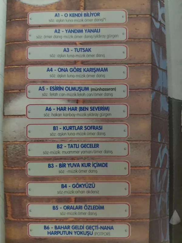 Ömer Danış  – Tutsak  - 1995 Türkiye Basım  Kaset Albüm-2.el