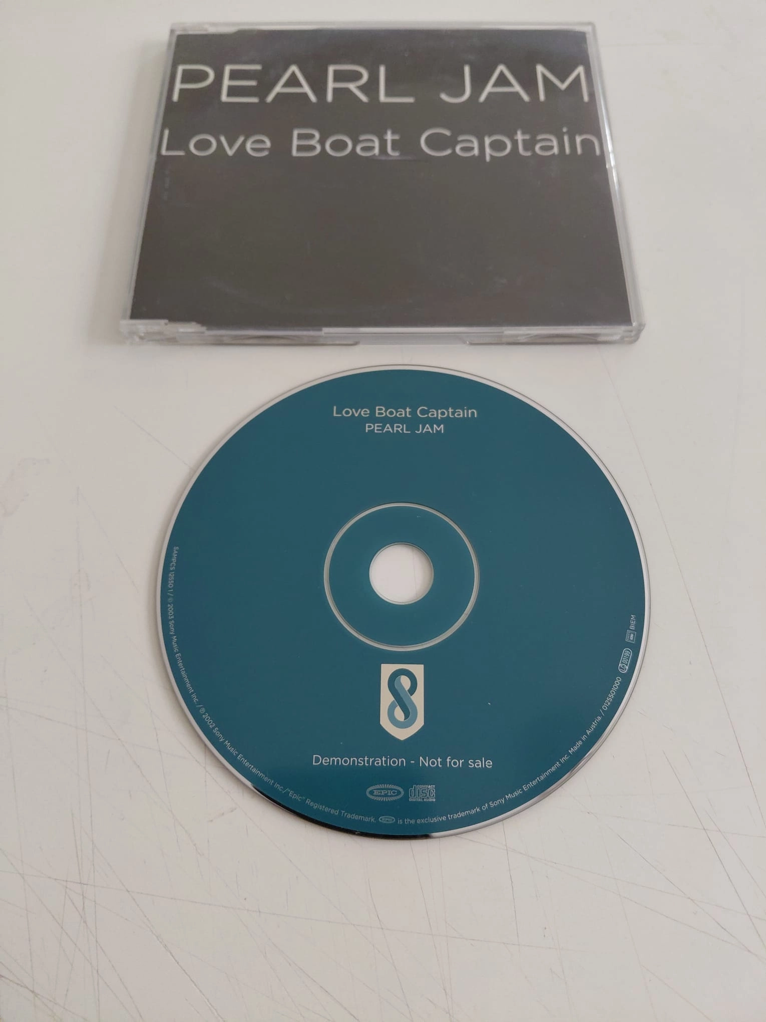Pearl Jam  – Love Boat Captain  - 2003 Fransa Basım - CD, Single, Promo-2.el