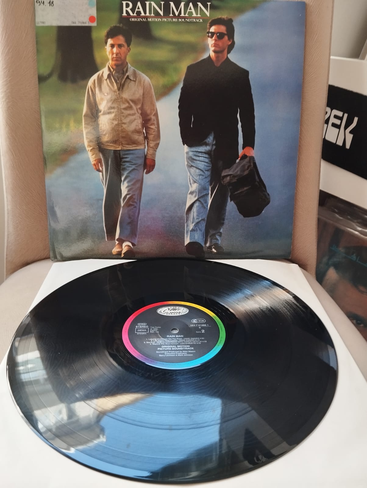 Rain Man (Soundtrack)  - 1989 Avrupa  Basım 33 Lük LP Albüm Plak-2.el