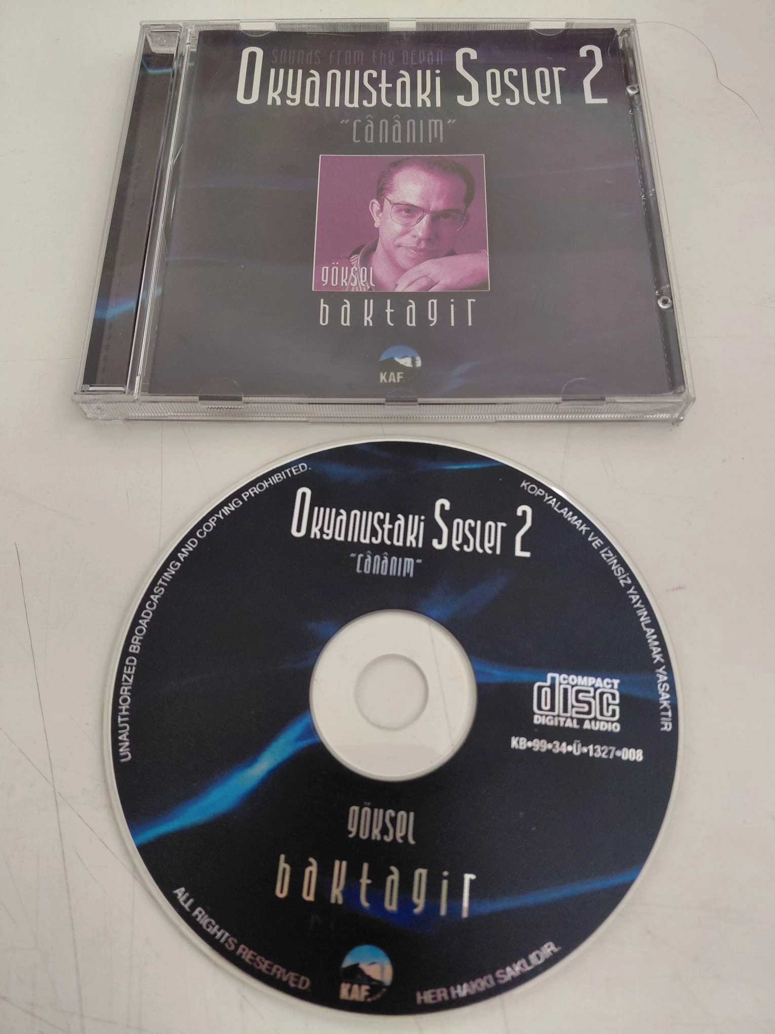 Göksel Baktagir – Okyanustaki Sesler 2 (Cânânım) - 1999 Türkiye  Basım - CD Albüm-2.el