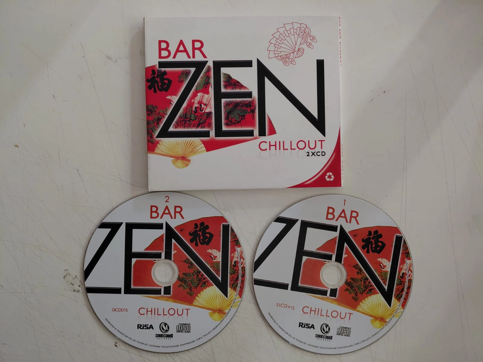 Bar Zen Chillout - 2008 Güney Afrika Basım 2xCD Albüm-2.el