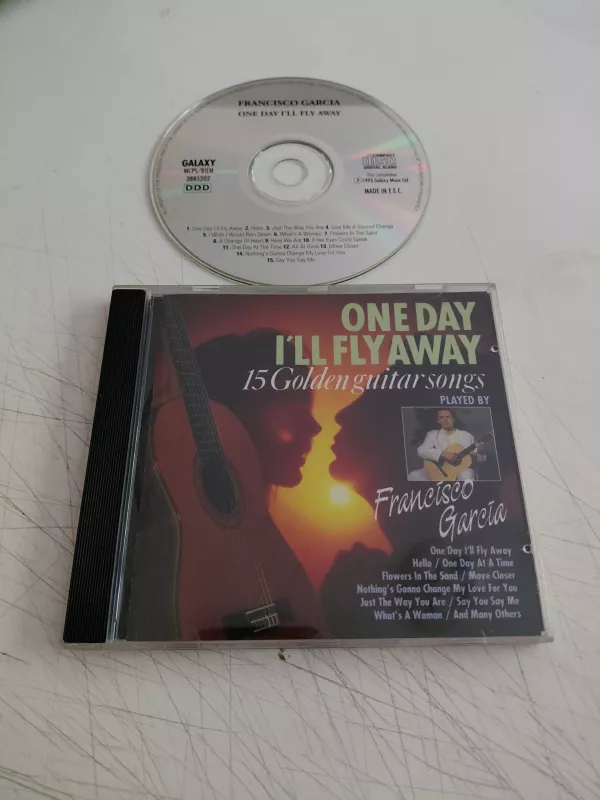 Francisco García – One Day I’ll Fly Away - 15 Golden Guitar Songs - CD Albüm-2.el