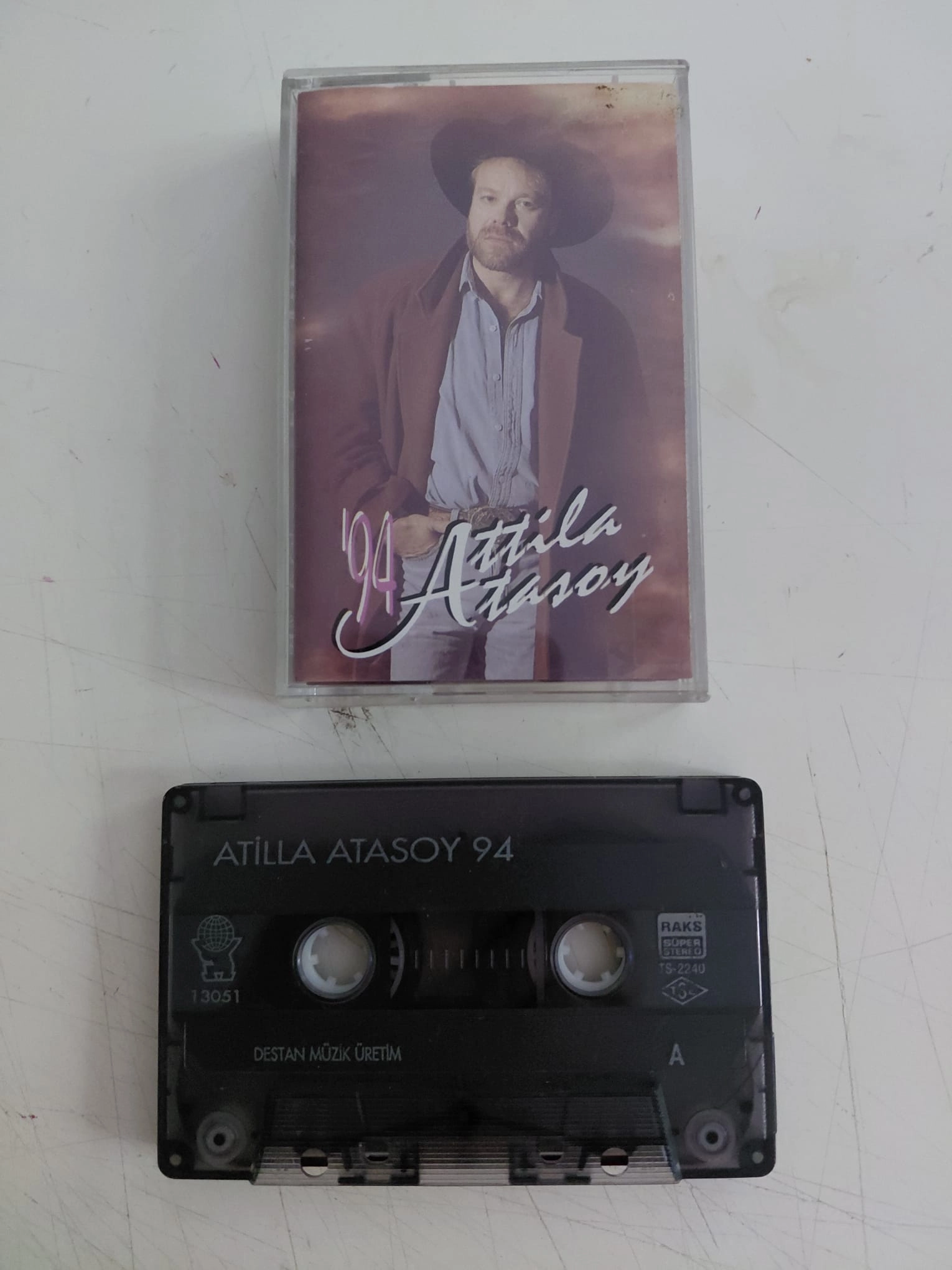 Atilla Atasoy –  Atilla Atasoy’94 - 1994 Almanya Basım  Kaset Albüm/ Destan Müzik-2.el
