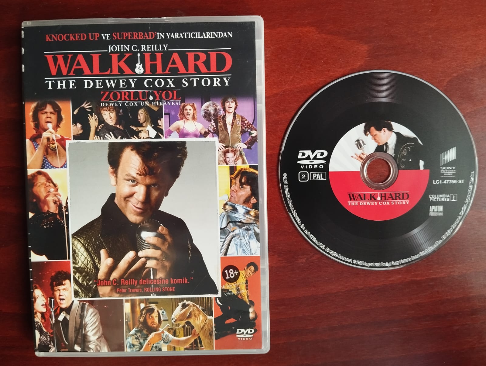 Zorlu Yol - Dewey Cox’un Hikayesi  -  DVD Film -2.El