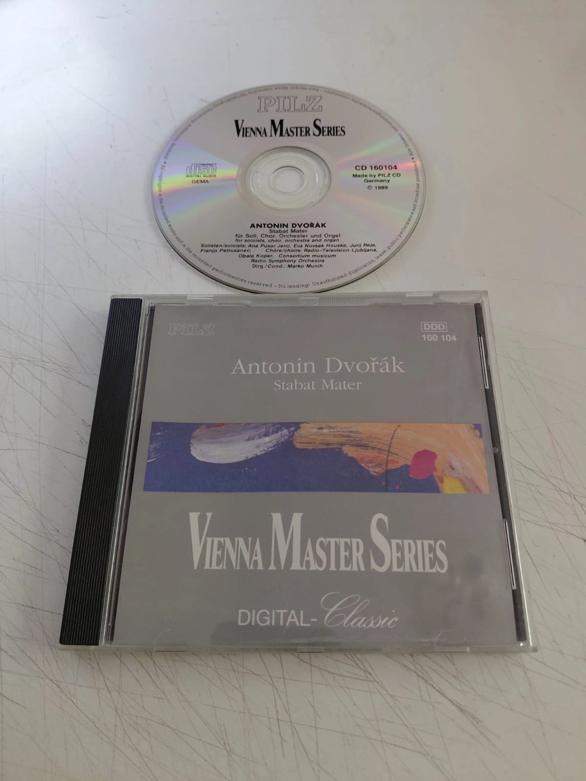 Antonín Dvořák – Stabat Mater Op. 58 - 1991 Almanya Basım CD Albüm-2.el