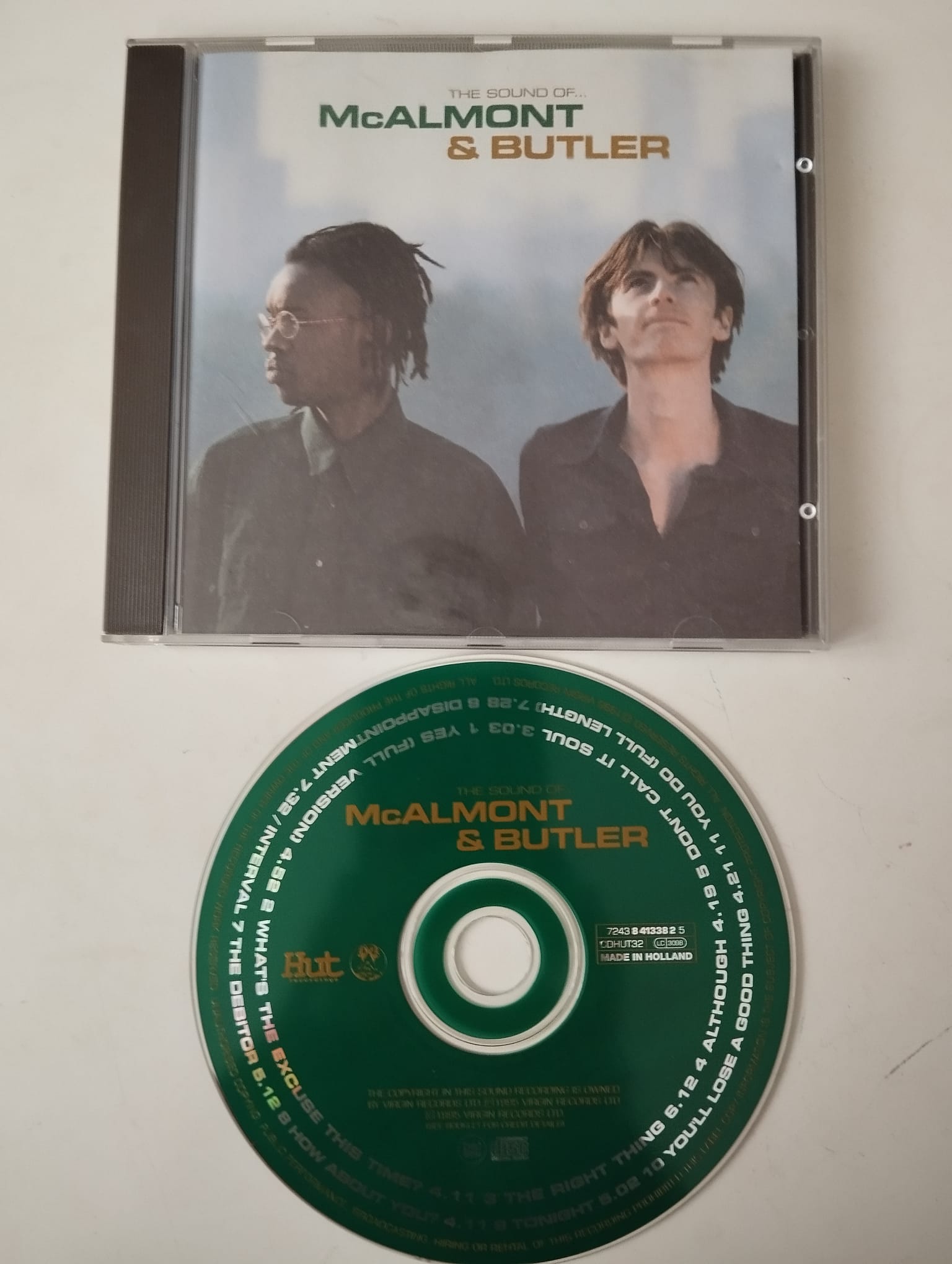 The Sound Of... McAlmont & Butler - 1995 Hollanda Basım - 2. El CD Albüm