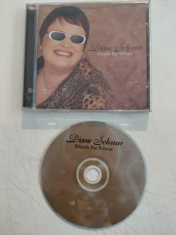 Diane Schuur – Friends For Schuur - 2000 Amerika Basım CD Albüm-2.el