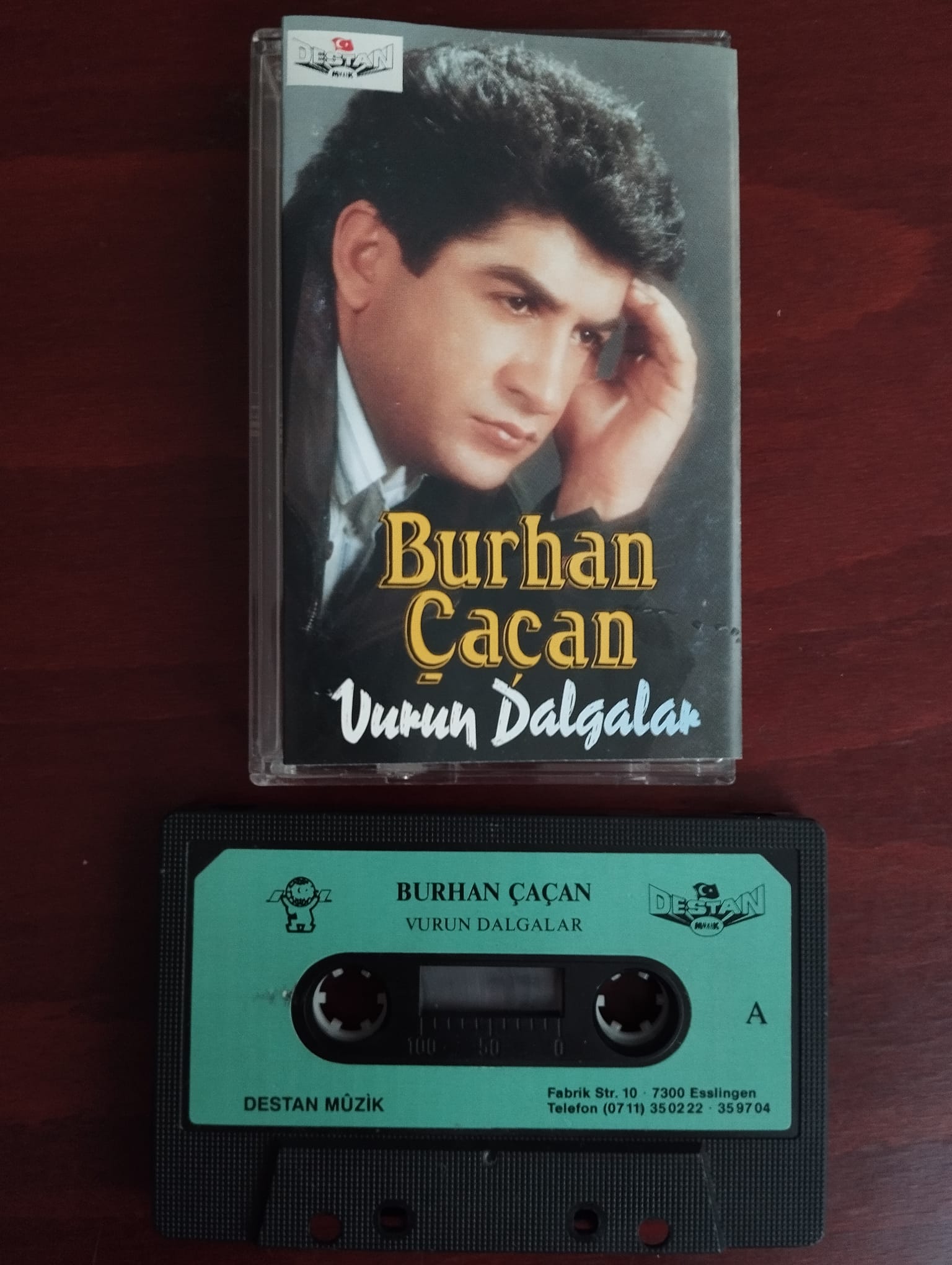 Burhan Çaçan – Vurun Dalgalar - Almanya Basım Kaset / Destan Müzik-2.el