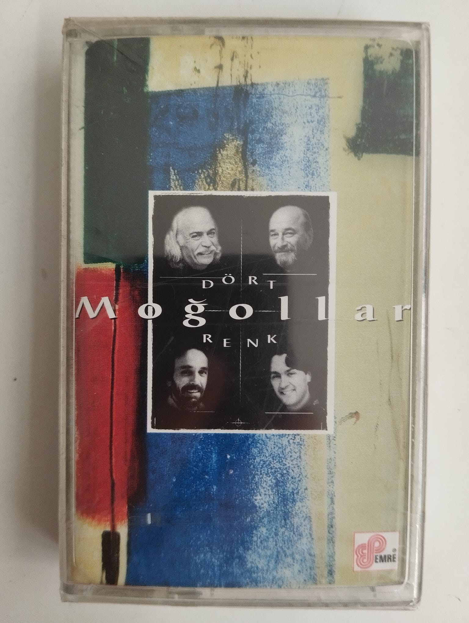 Moğollar – Dört Renk - 1996 Türkiye Basım Kaset /Jelatinli