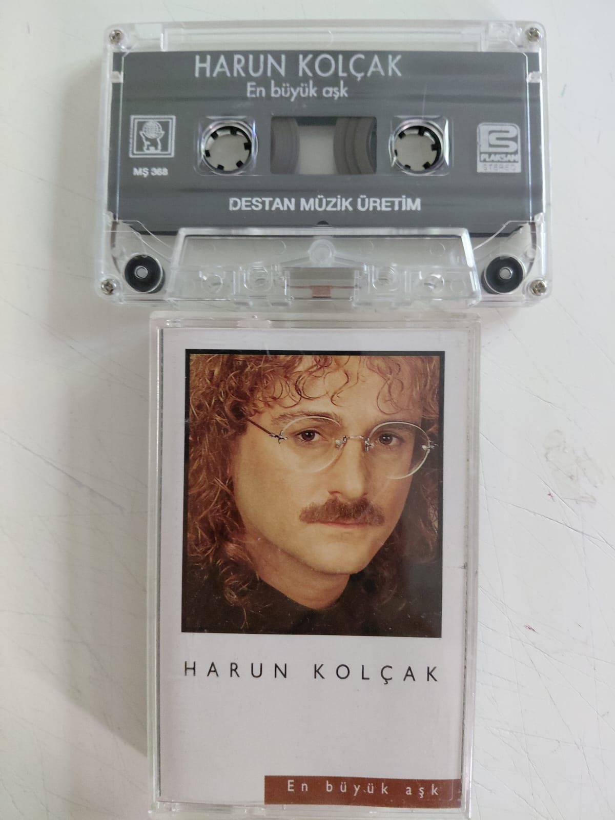 Harun Kolçak – En Büyük Aşk -  1993 Almanya Basım Kaset /Destan Müzik-2.el