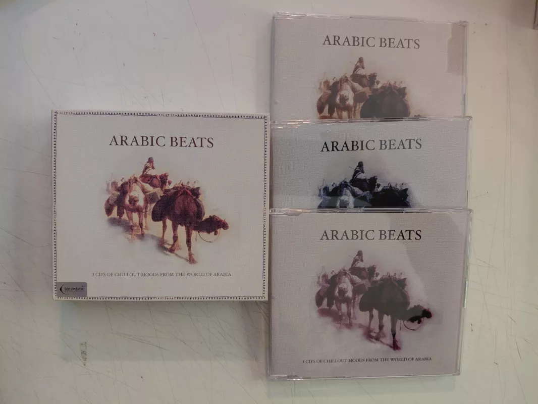 Arabic Beats - Chillout Moods From The World Of Arabia - 2004 İngiltere Basım 3xCD Albüm-2.el
