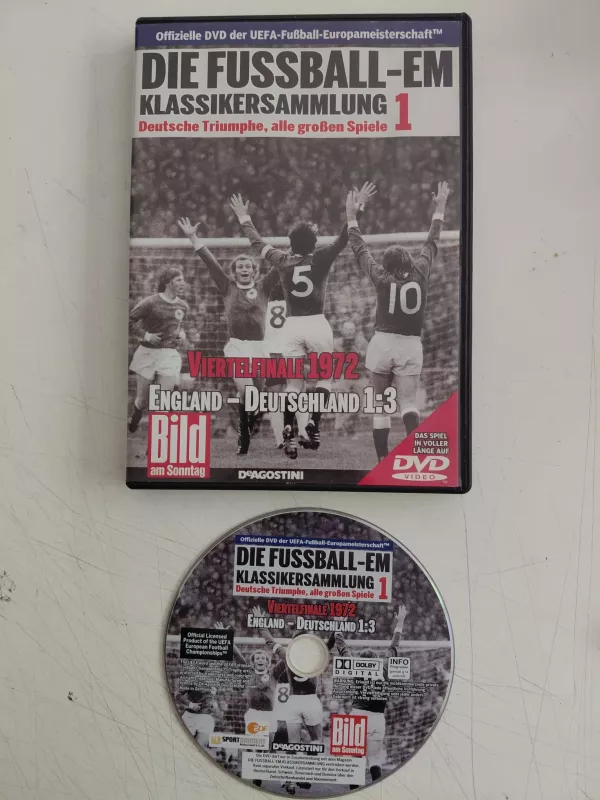 Viertelfinale 1972 / England - Deutscland 1:3  -  DVD -2.el