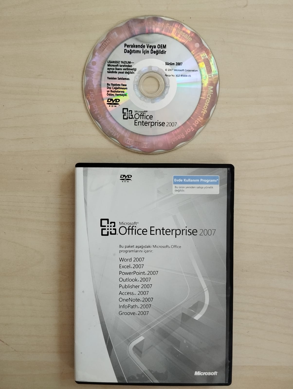 Microsoft Office Enterprise 2007 DVD-ROM -2.EL