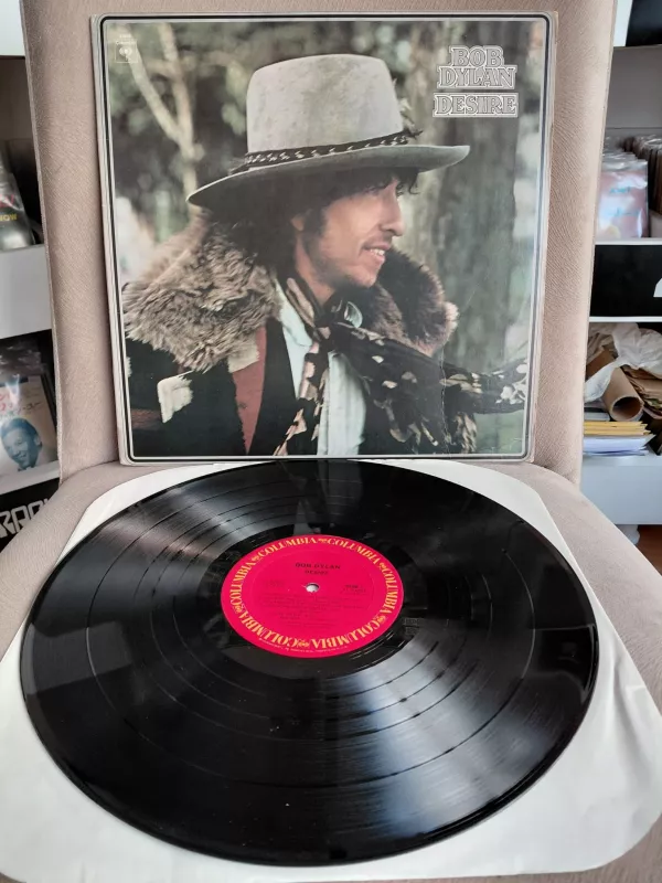 Bob Dylan – Desire (One More Cup Of Coffee) - 1980 Japonya Basım LP Plak-2.el