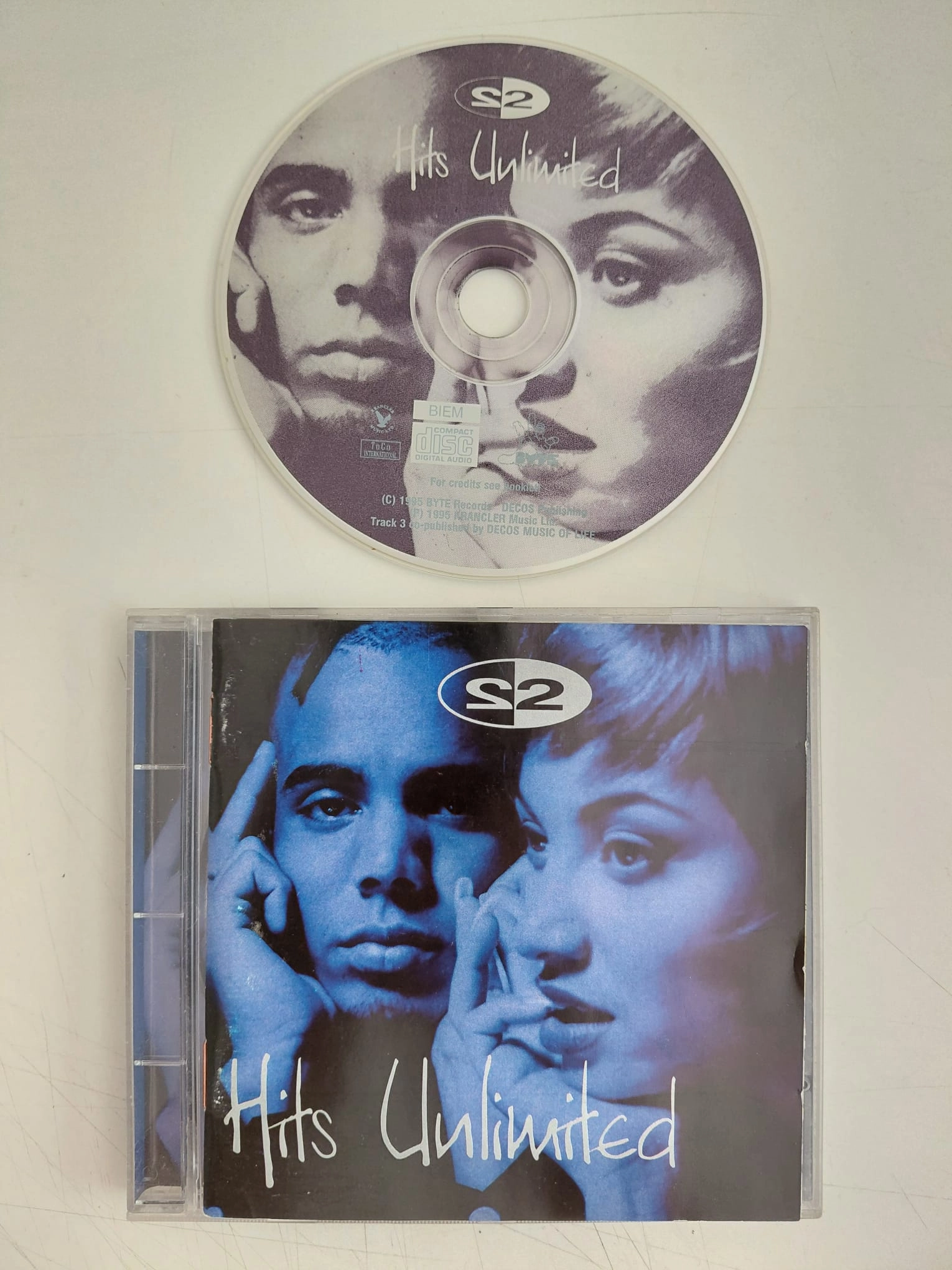 2 Unlimited – Hits Unlimited - 1995 Türkiye Basım - CD Albüm (Krancler Music)-2.el