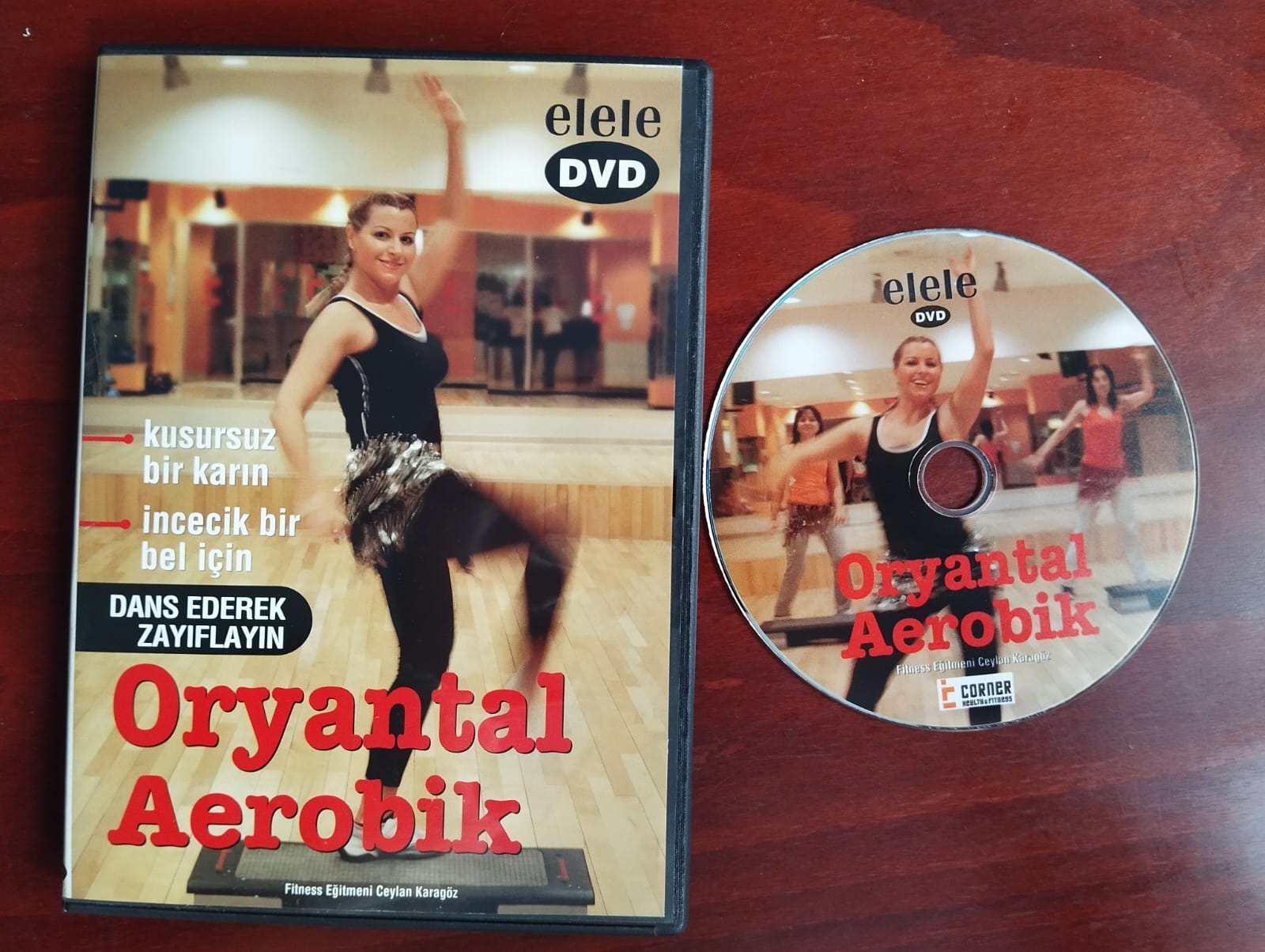 ORYANTAL AEROBİK - DANS EDEREK ZAYIFLAYIN  -  DVD Film -2.El