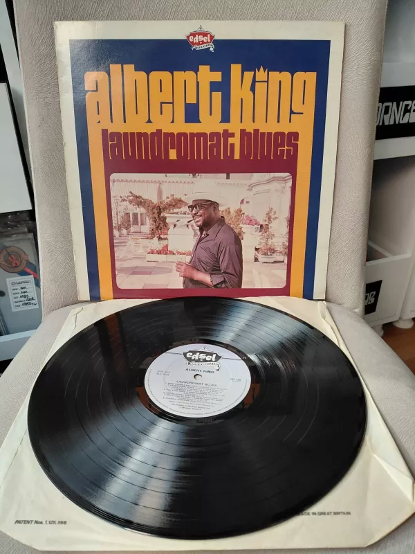 Albert King – Laundromat Blues - 1984 İngiltere Basım 33 Lük LP Albüm Plak-2.el