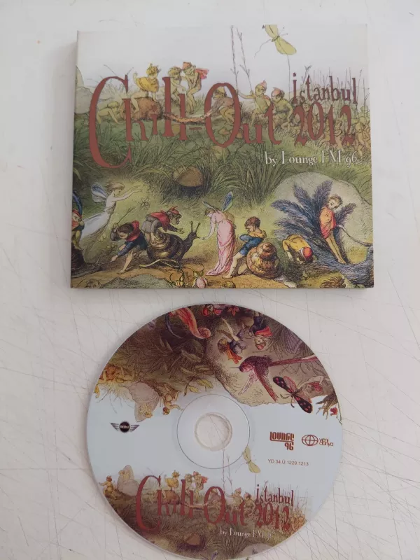 Chill-Out İstanbul 2012 - 2012 Türkiye Basım CD Albüm-2.el