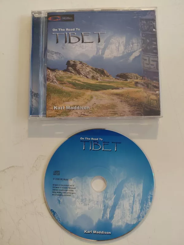 Karl Maddison – On the Road to Tibet  – 2006  İngiiltere Basım -  CD Albüm-2.el