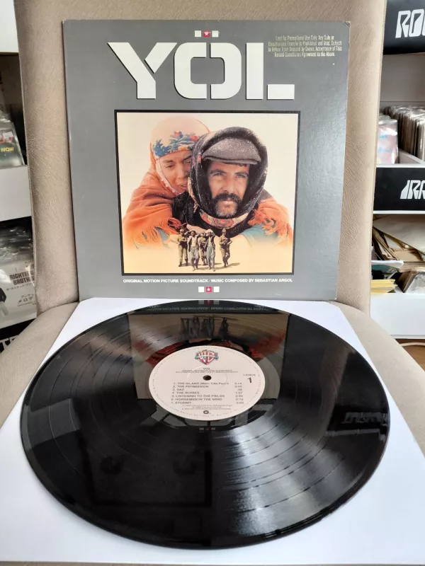 Zülfü Livaneli ( Sebastian Argol ) - YOL Filmi Soundtrack - 1982 USA Basım Albüm - LP Plak-2.el