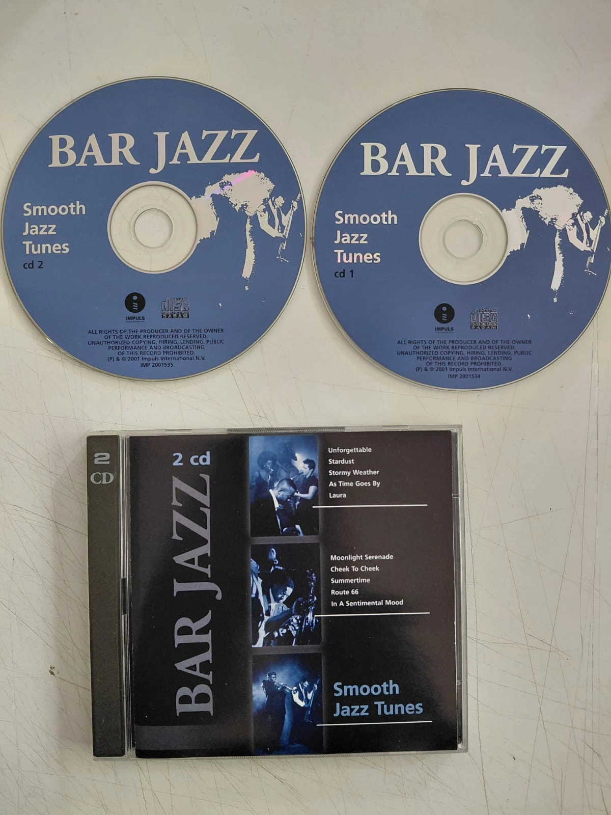 Bar Jazz - Smooth Jazz Tunes - 2001 Avrupa Basım 2xCD Albüm-2.el
