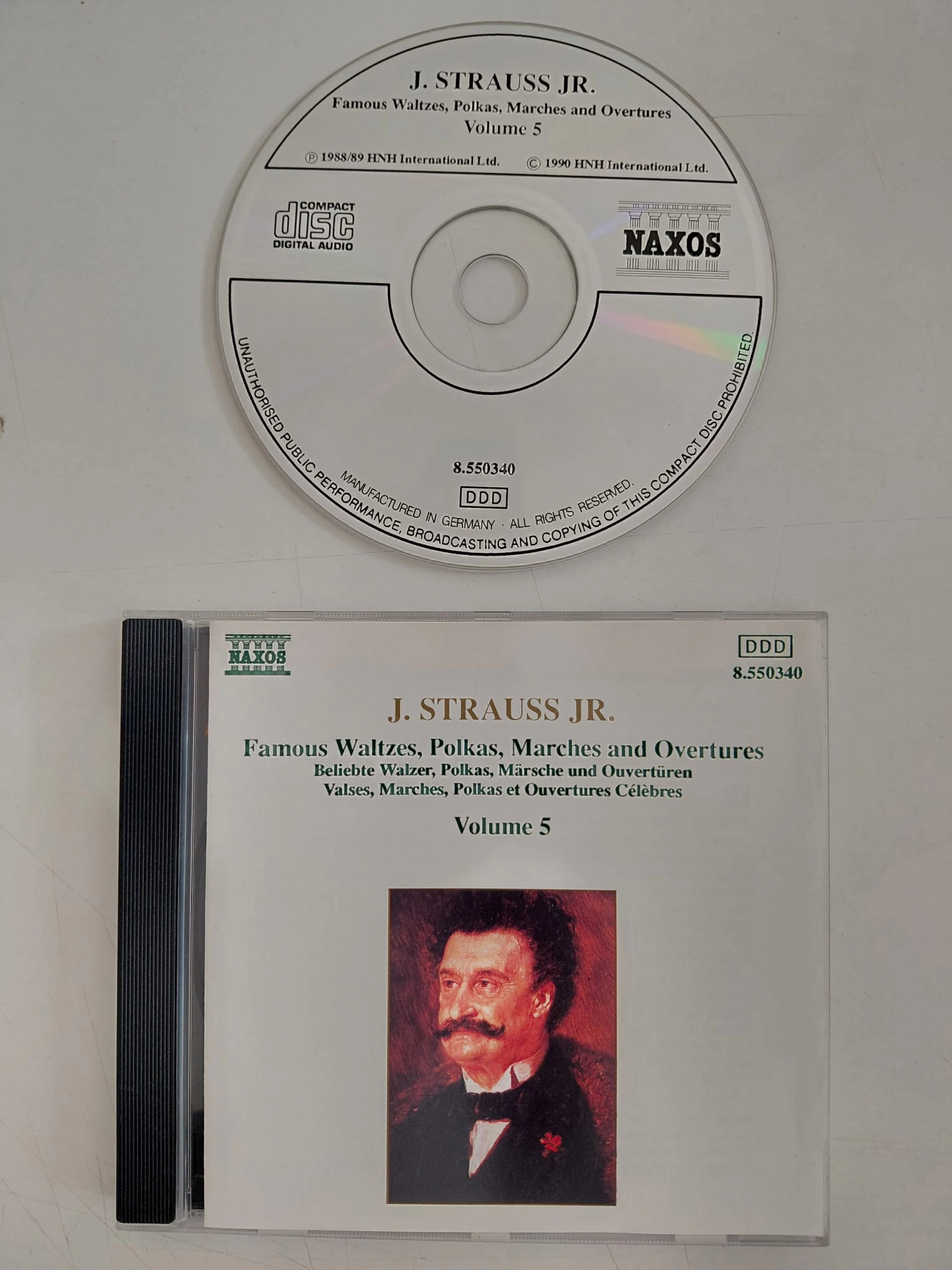 Johann Strauss II, Josef Strauss – Most Famous Waltzes, Polkas And Marches – CD Albüm-2.el