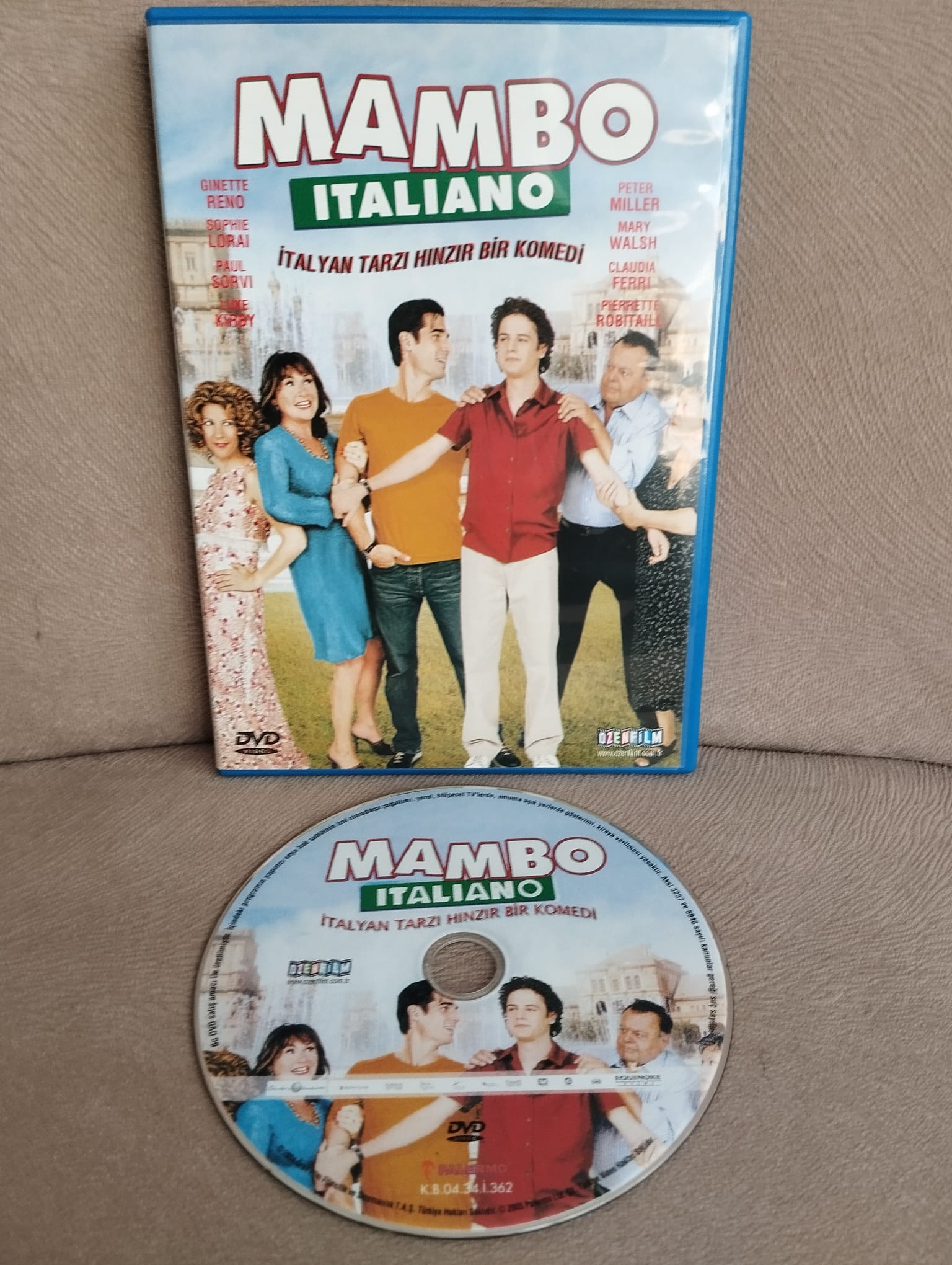 MAMBO ITALIANO  - İtalyan Tarzı Hınzır  Bir Komedi  - DVD Film-2.EL