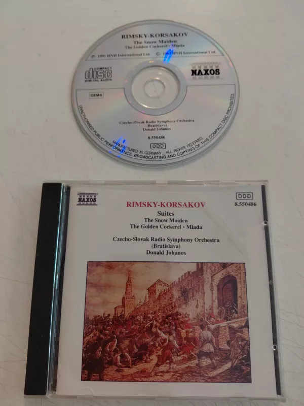 Rimsky - Korsakov – Suites - Almanya Basım CD Albüm-2.el