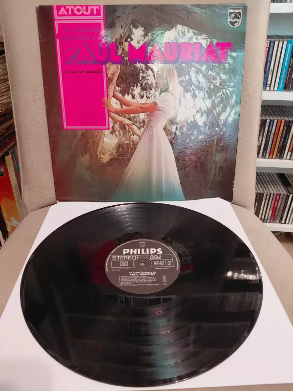 Paul Mauriat – Les Plaisirs Demodes / Forever and Ever – Fransa Dönem Basım Plak - LP Albüm2.el