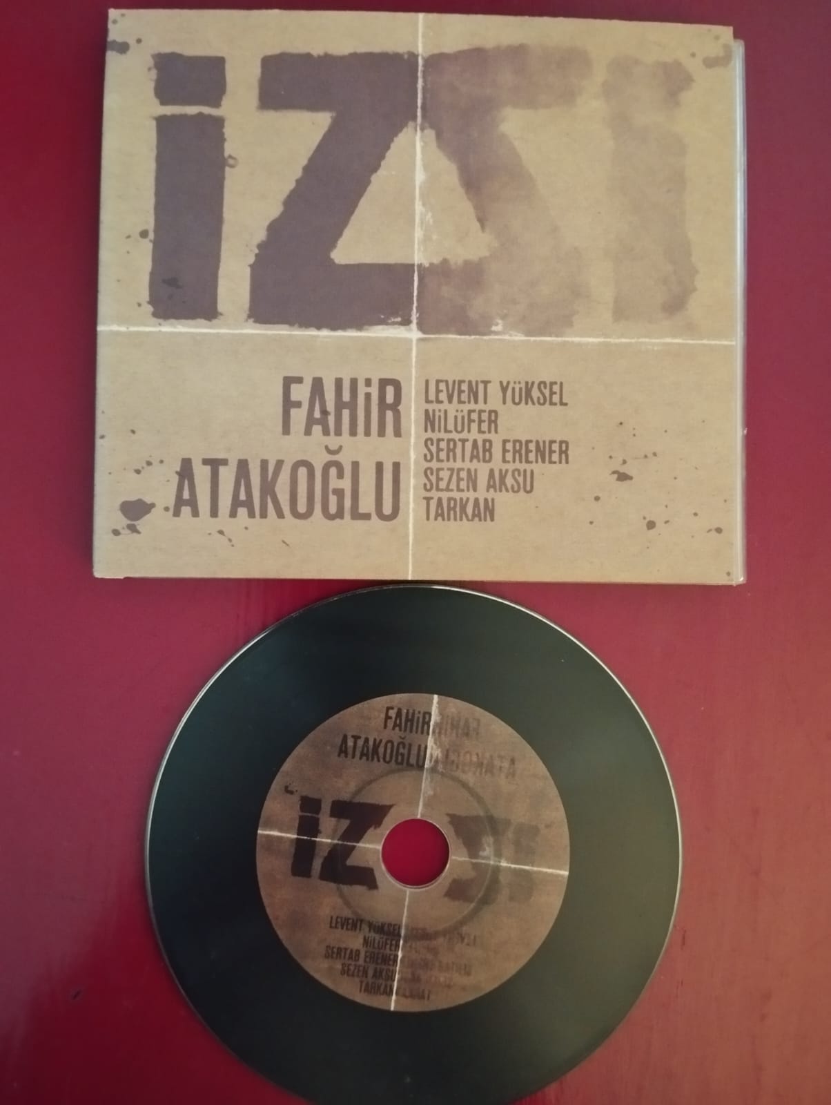 Fahir Atakoğlu – İz - 2008 Türkiye Basım CD Albüm - 2.El