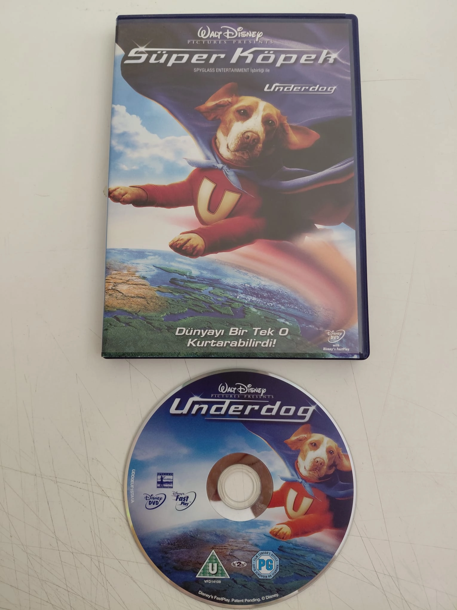Süper Köpek - Underdog - DVD Animasyon