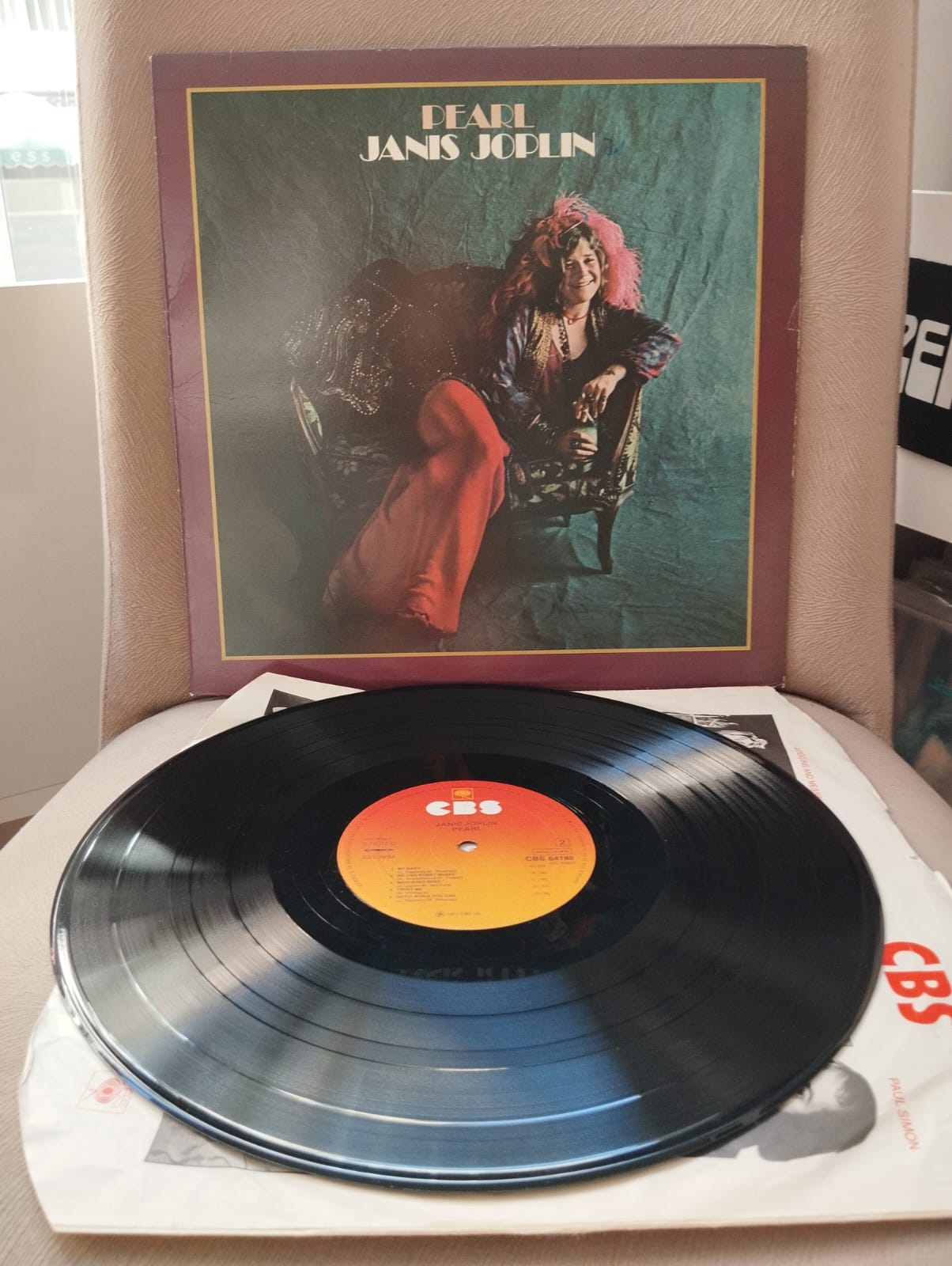 Janis Joplin – Pearl - 1971 Hollanda Basım 33 Lük LP Albüm Plak-2.el
