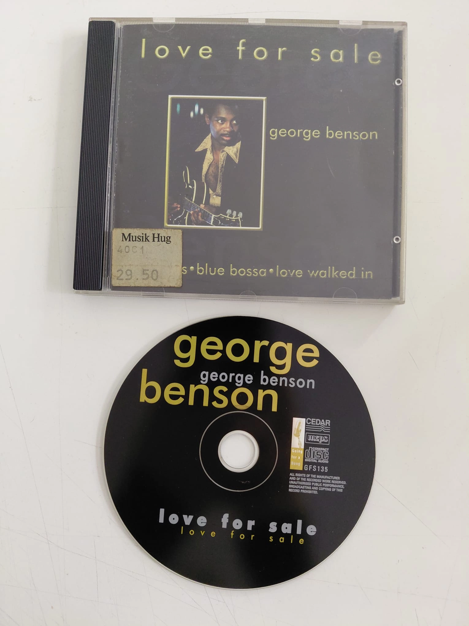 George Benson – Love For Sale - İngiltere Basım CD Albüm-2.el