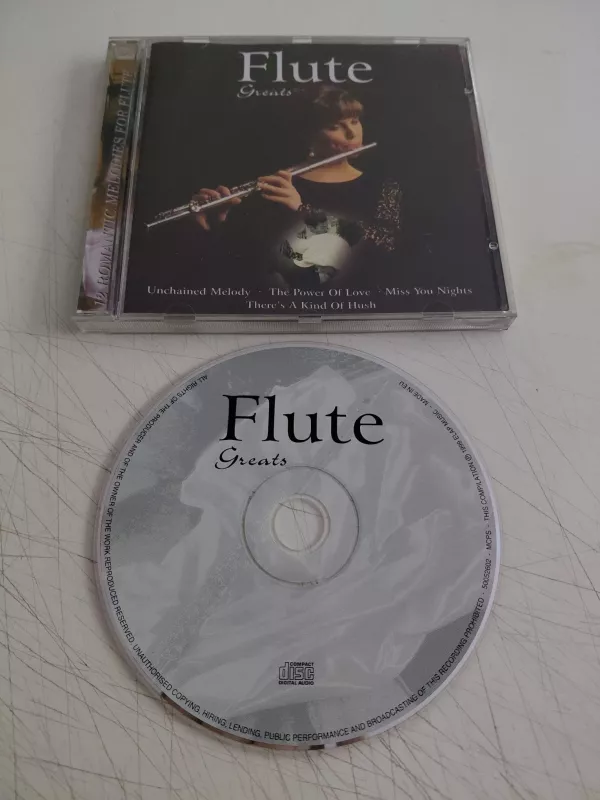 Nigel Ashworth – Flute Greats - 1999 Danimarka Basım CD Albüm-2.el