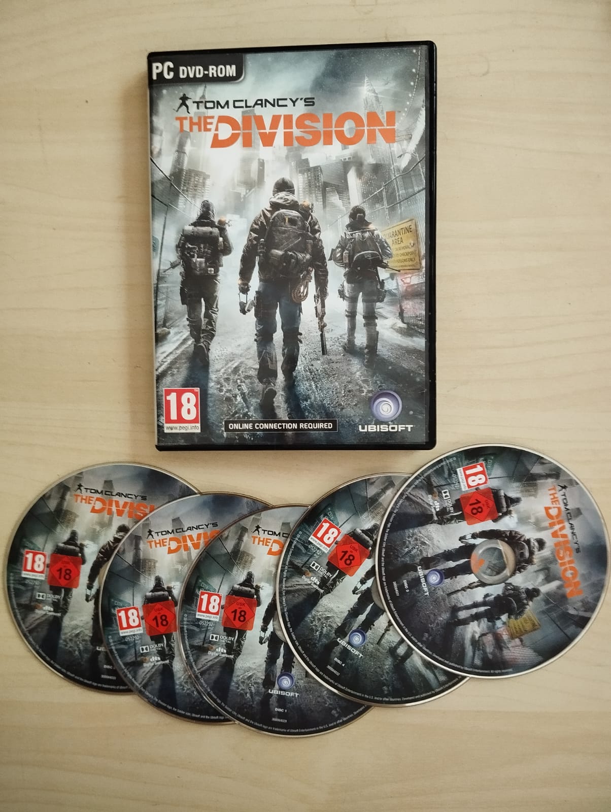 Tom Clancy’s The Division - Ubisoft Connect Key  - PC 5xDVD Room Oyun-2.EL