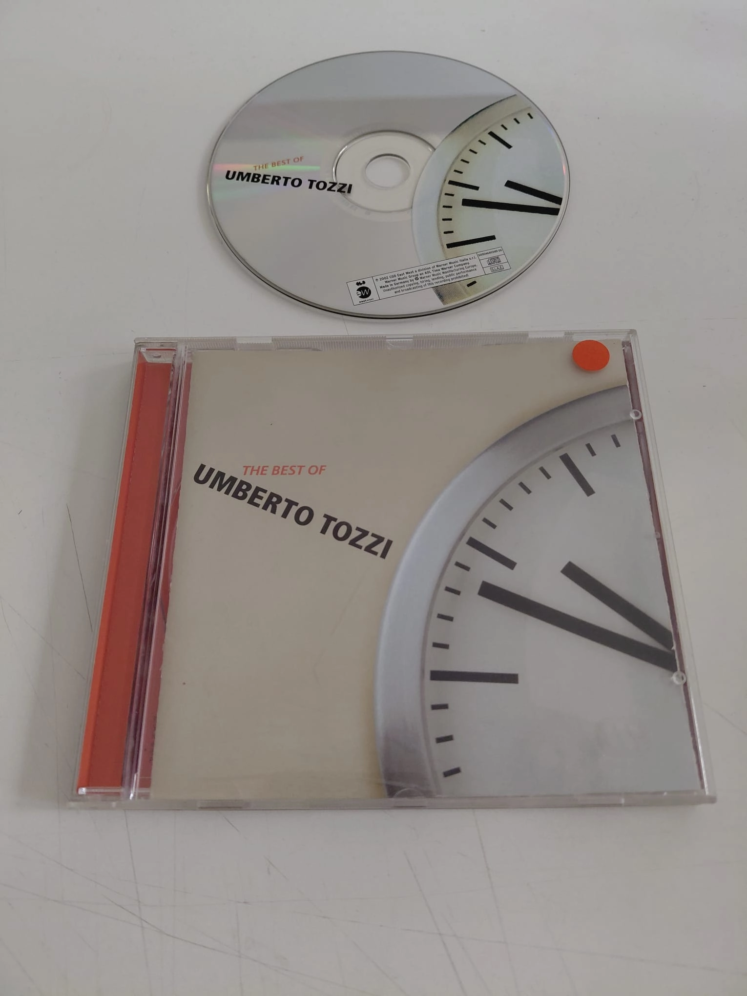 Umberto Tozzi  – The Best Of Umberto Tozzi - 2002 Avrupa  Basım - CD Albüm-2.el