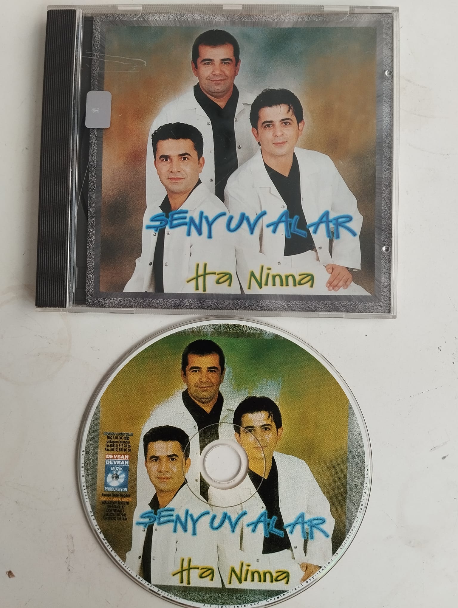 Şen Yuvalar  / Ha Ninna -  Türkiye Basım - 2. El CD Albüm