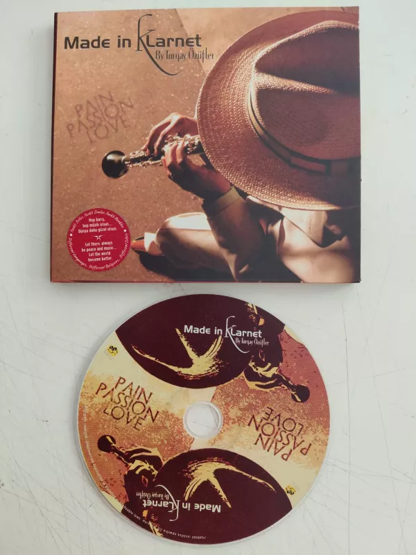 Turgay Özüfler – Made In Klarnet - 2006 Türkiye Basım CD Albüm-2.el