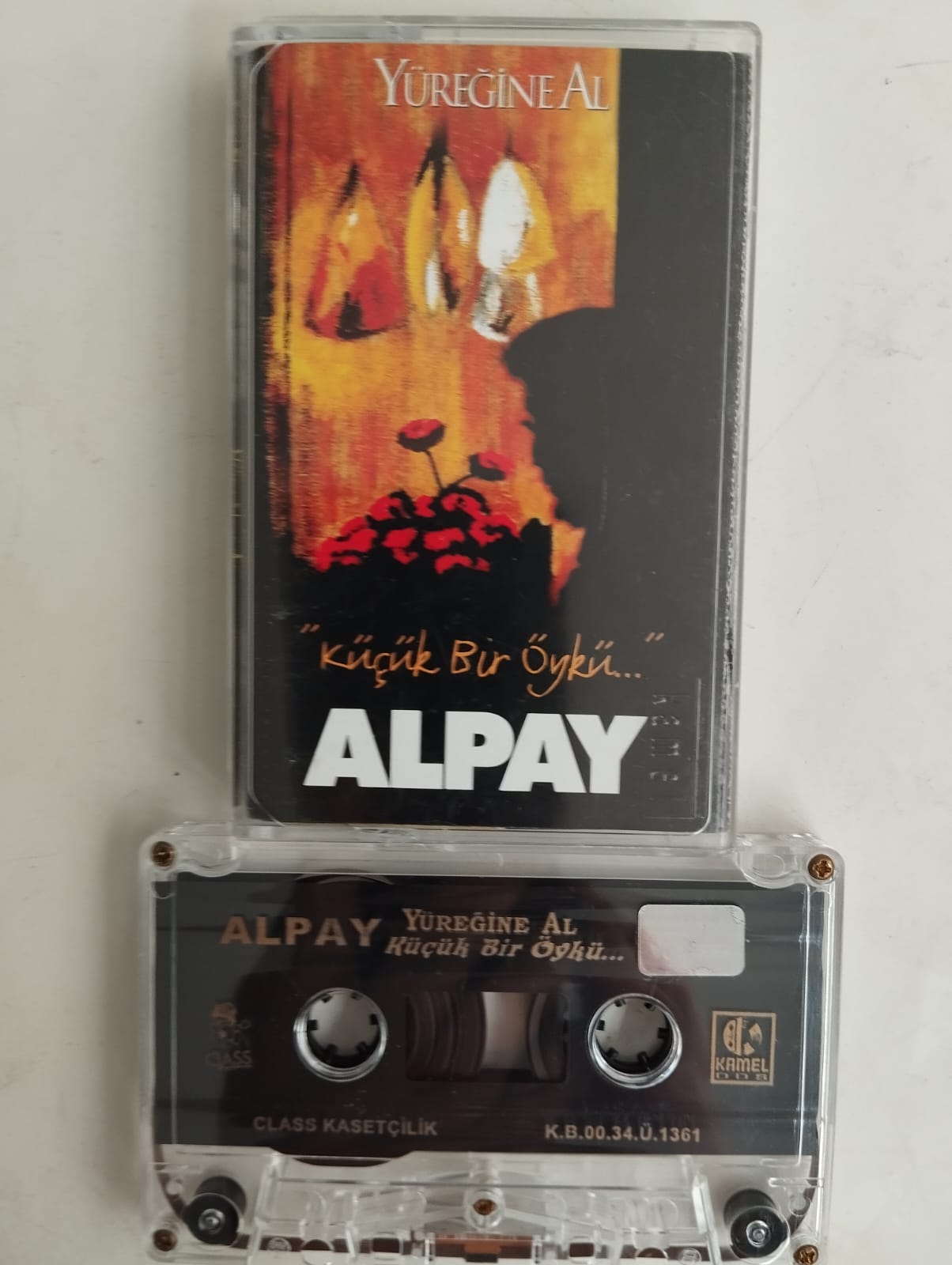 Alpay – Yüreğine Al - ’’Küçük Bir Öykü...’’ - 2000 Türkiye Basım 2. El Kaset Albüm