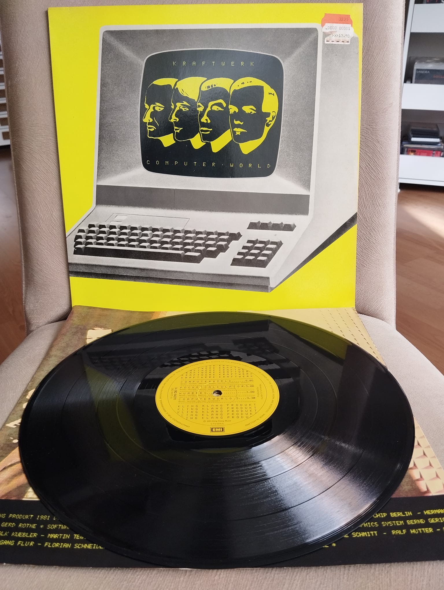 Kraftwerk – Computer World - 1981 Hollanda Basım Albüm - LP Plak