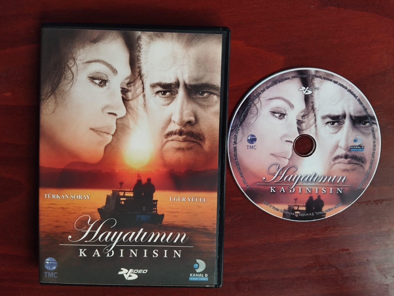 Hayatımın Kadınısın - Uğur Yücel/Türkan Şoray   - DVD FİLM -2.EL