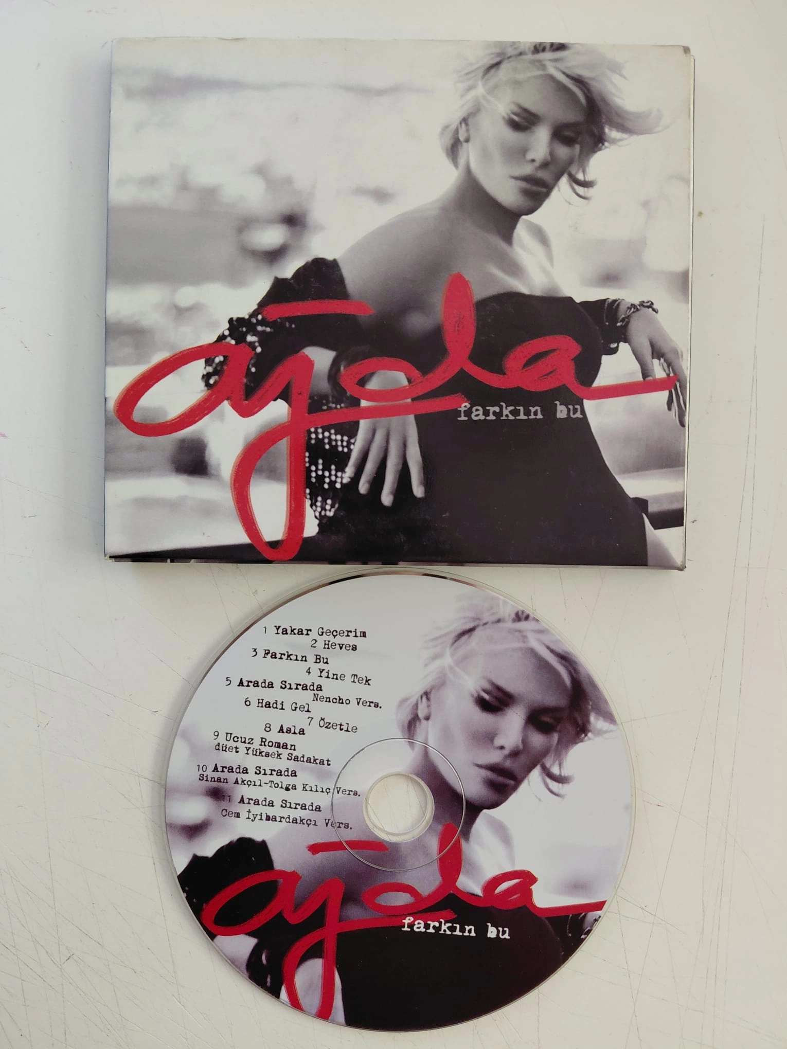 Ajda  – Farkın Bu -  2011 Türkiye Basım - CD Albüm-2.el