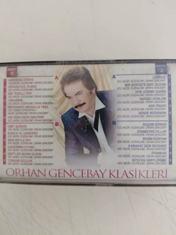 Orhan Gencebay ‎– Klasikleri:  (68’den... 83’e - İlk 15 Yıl) - 1998 Almanya Basım  2xKaset -2.el