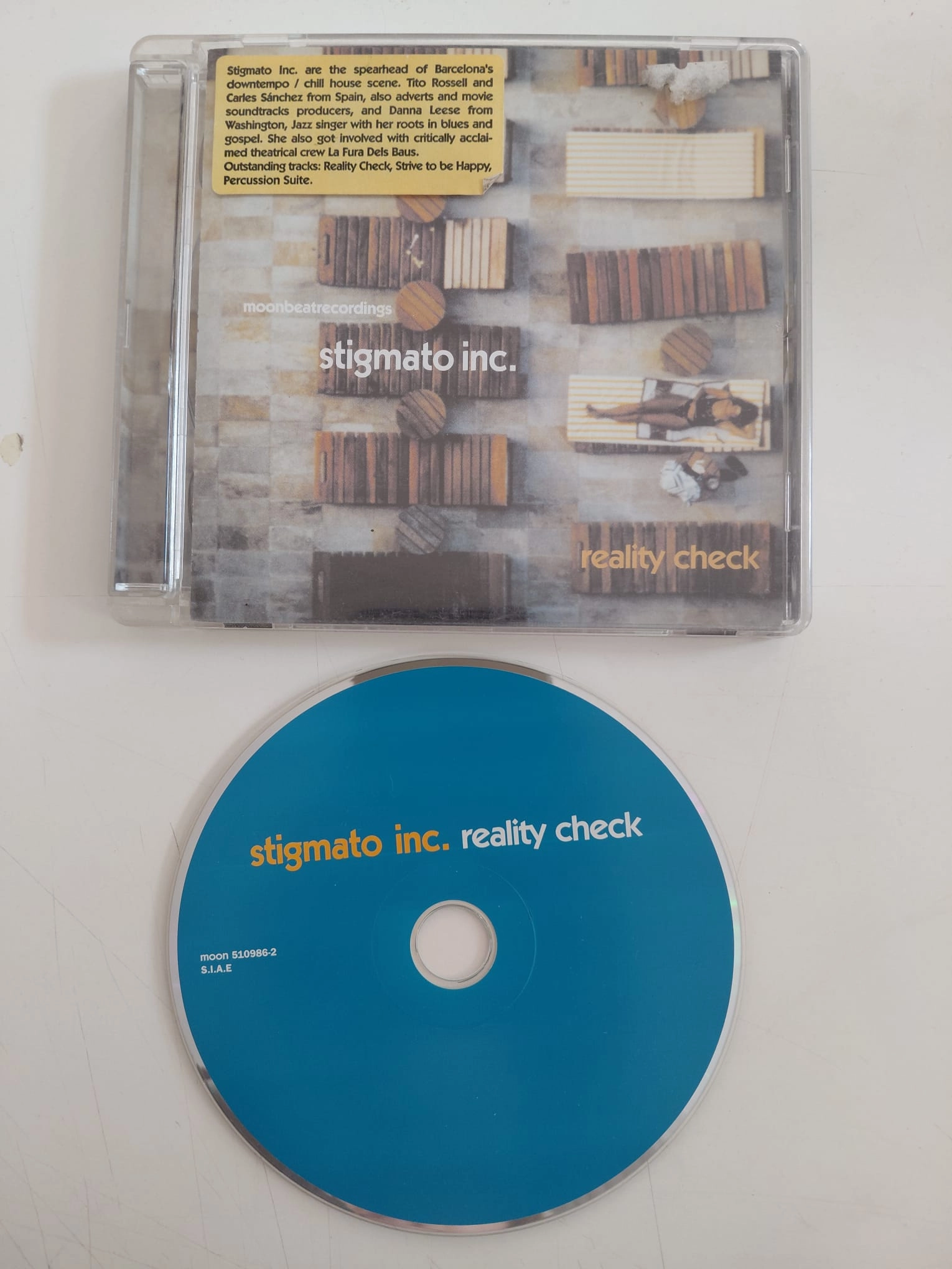 Stigmato Inc. – Reality Check  – 2003 İtalya Basım - CD Albüm-2.el