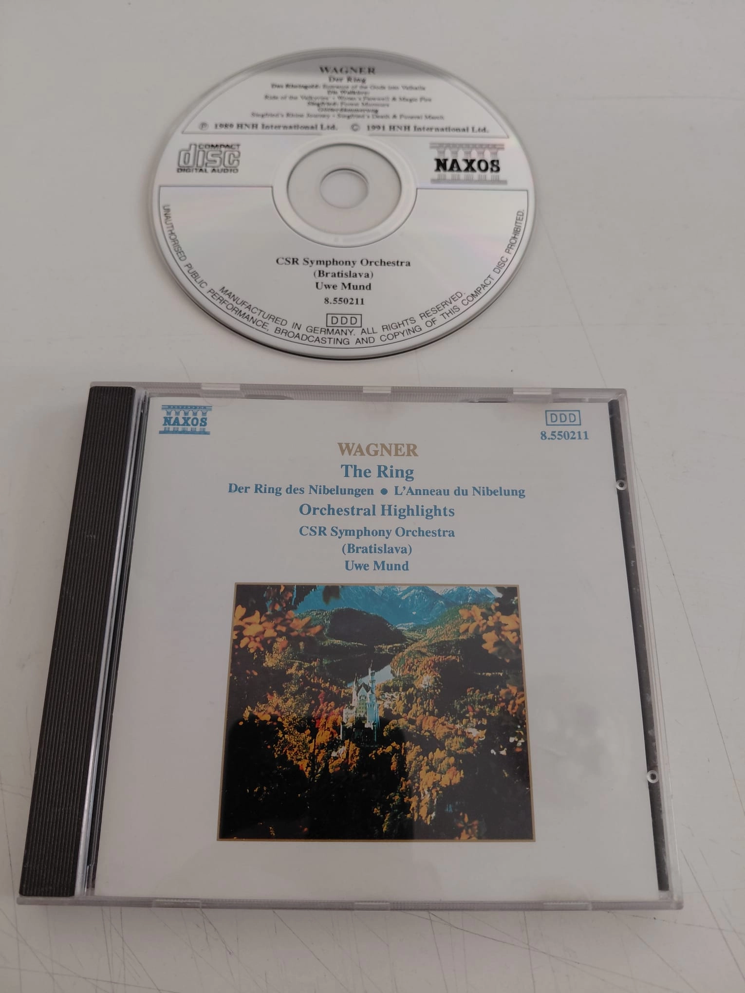 Wagner  – The Ring (Orchestral Hightlights) - Almanya  Basım - CD Albüm-2.el