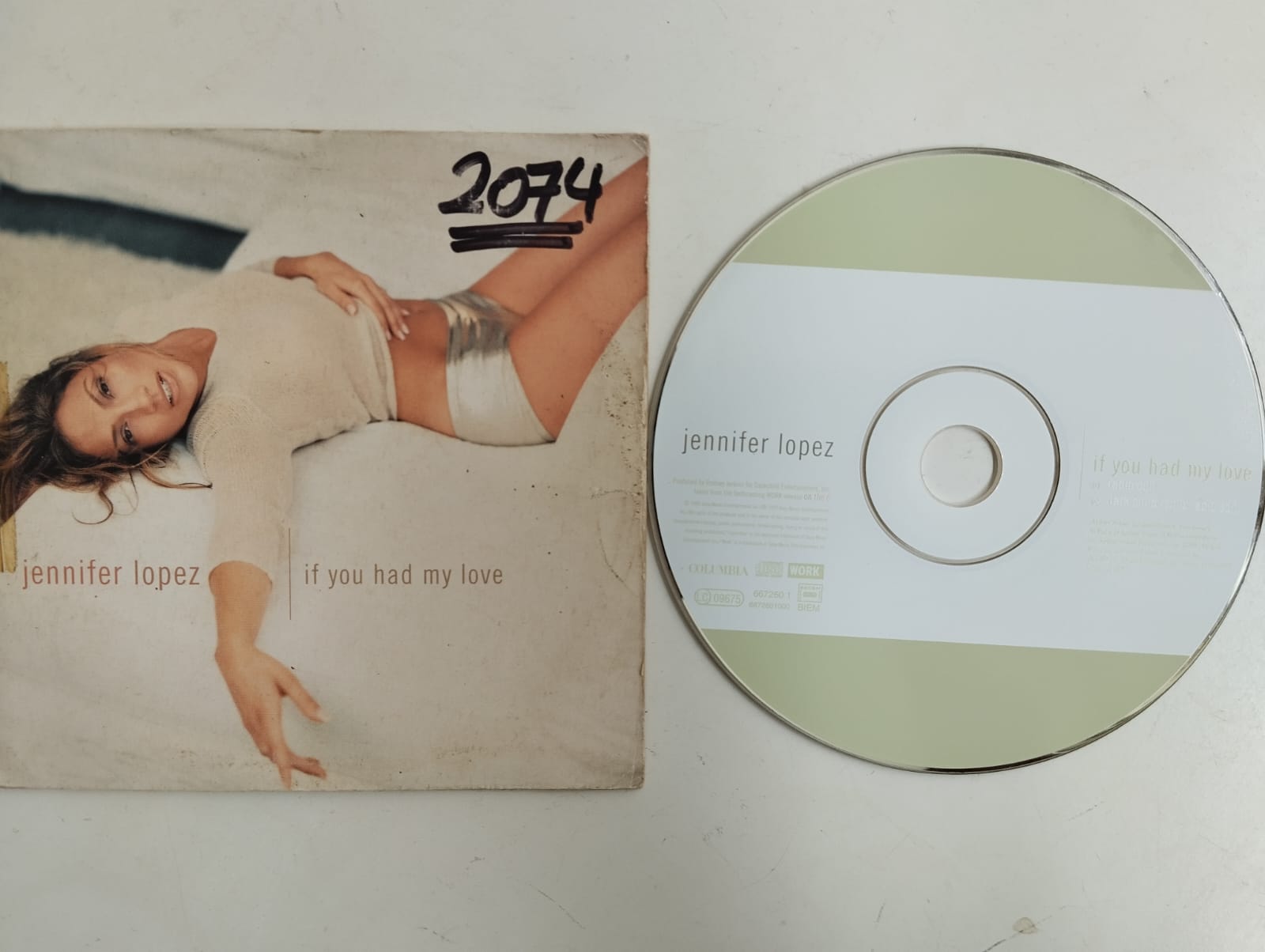 Jennifer Lopez – If You Had My Love - 1999  Avrupa Basım - 2. El  CD, Single