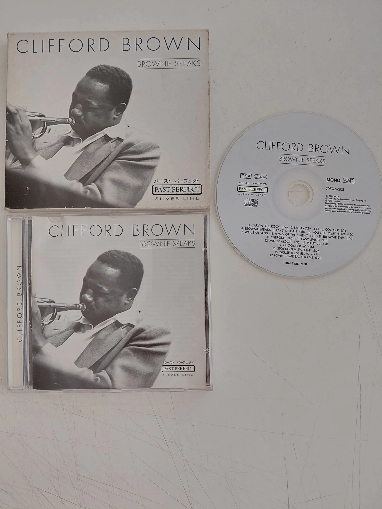 Clifford Brown  –  Brownie Speaks - 2001 Avrupa Basım - CD Albüm-2.el