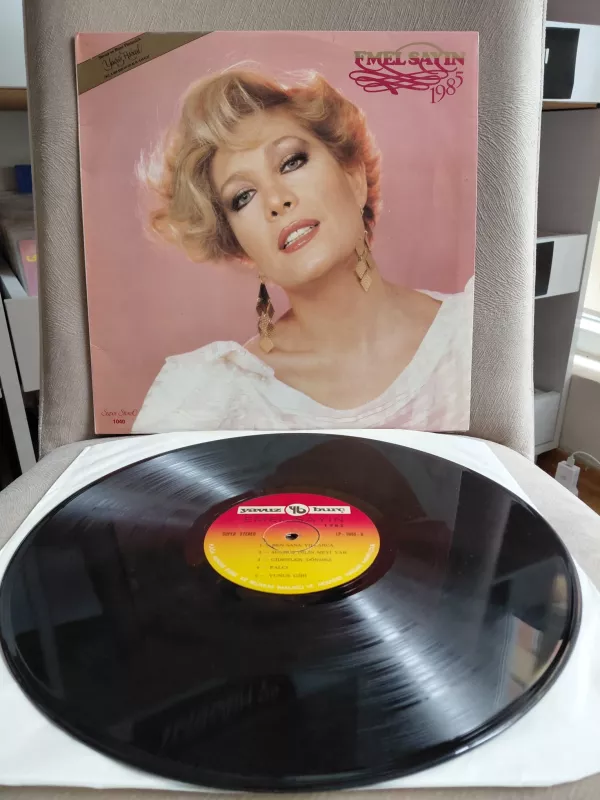 Emel Sayın – Emel Sayın 1985 - 1985 Türkiye Basım Albüm - 33 lük LP Plak-2.el