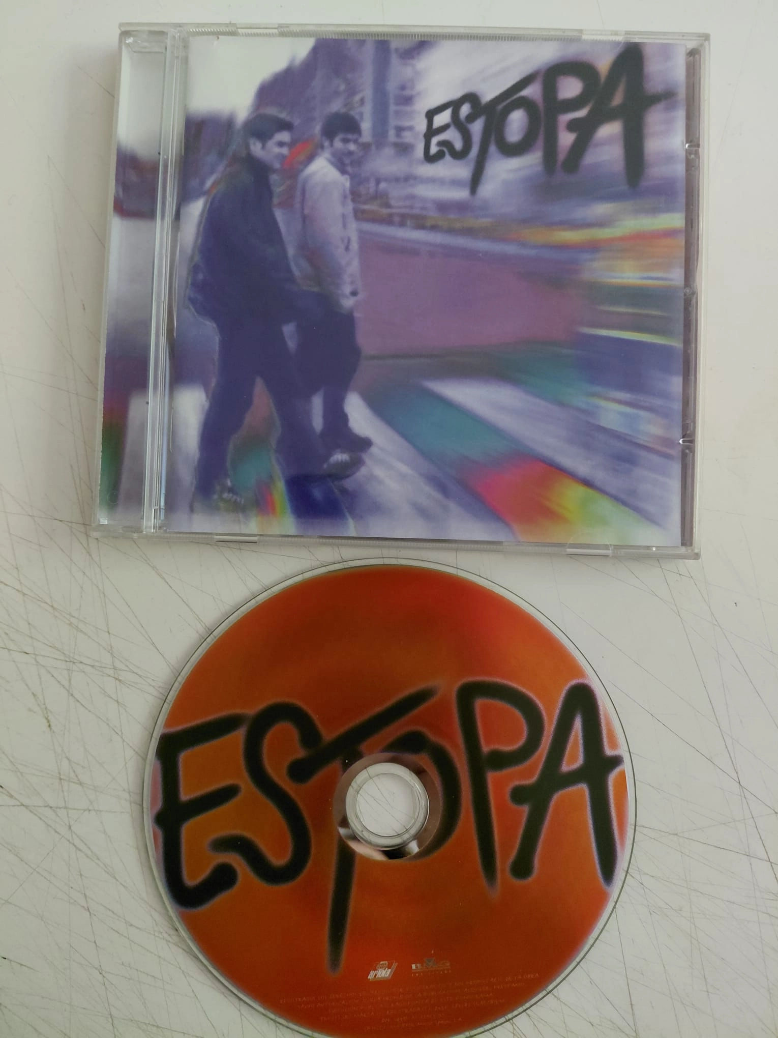 Estopa – Estopa - 1999 İspanya Basım CD Albüm-2.el